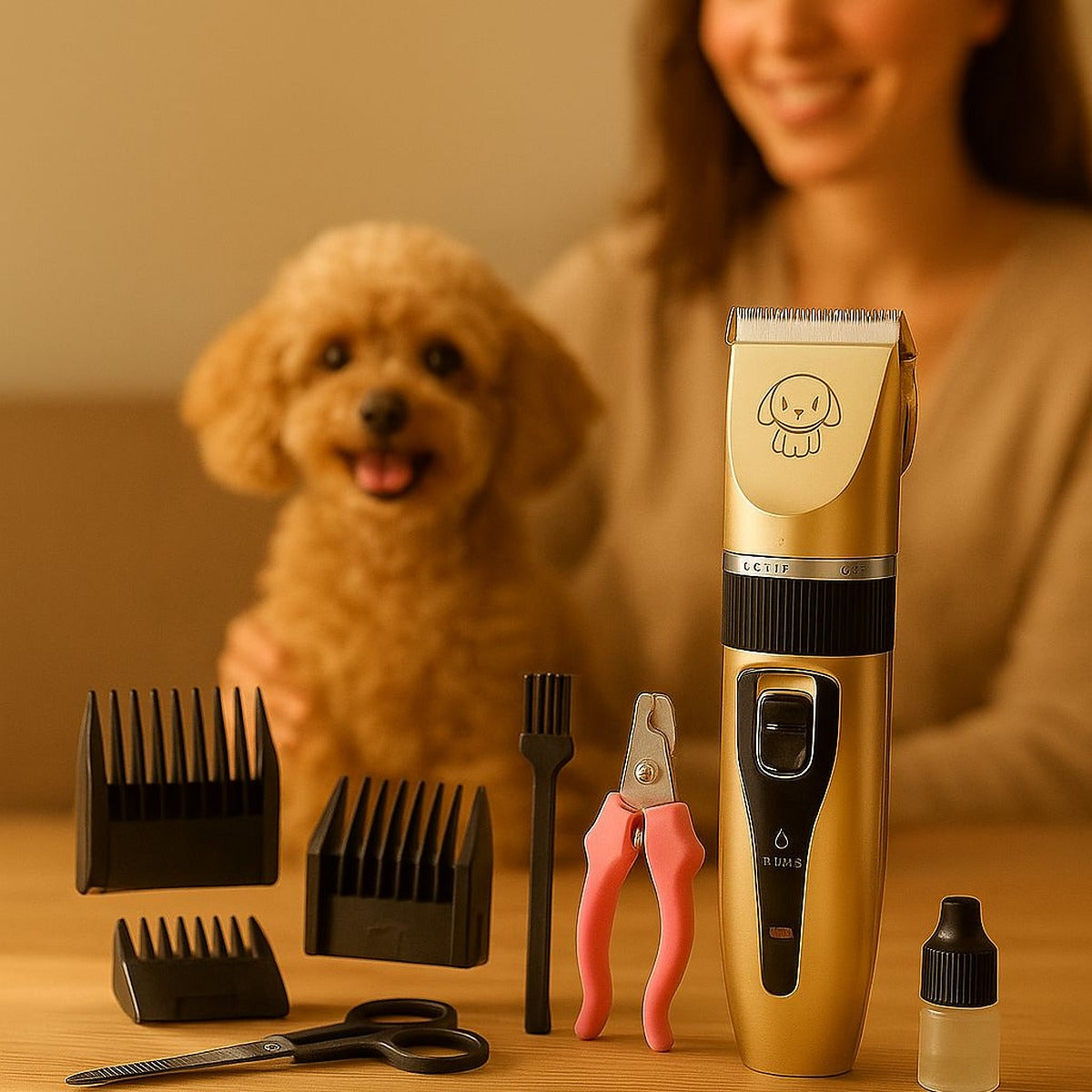 Kit Profesional de Corte para Mascotas ✂️