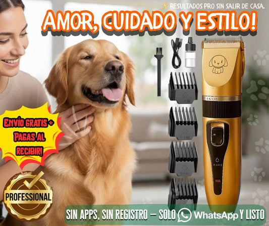 Kit Profesional de Corte para Mascotas ✂️