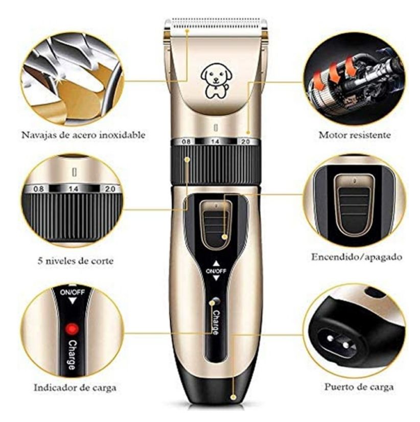 Kit Profesional de Corte para Mascotas ✂️